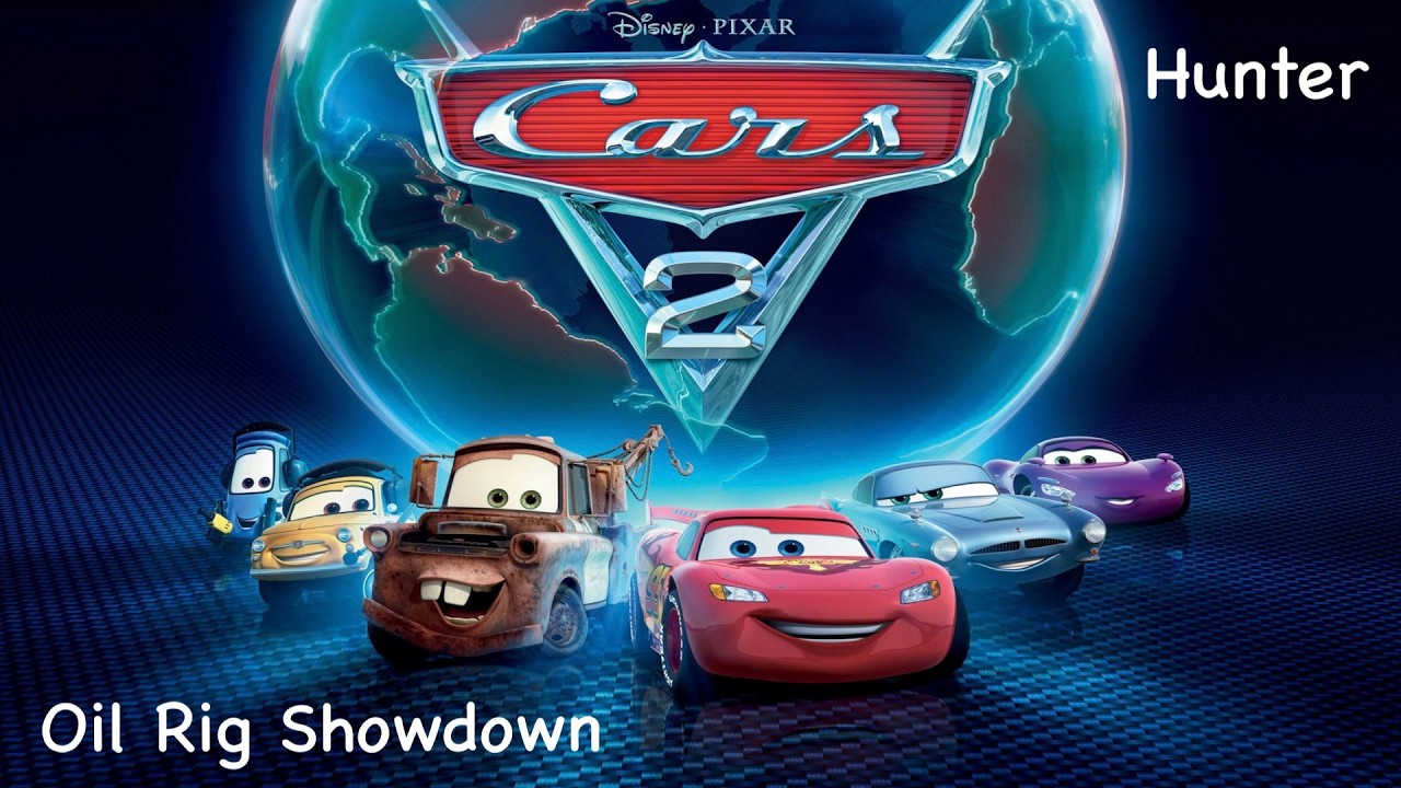 Cars 2: The Video Game - Oil Rig Showdown - Hunter [ Wii ] - YouTube