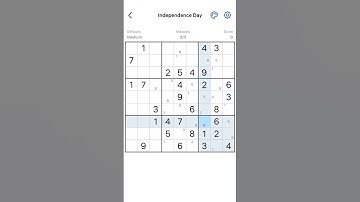 Sudoku Independence Day Event June 2023 | 4-16 #medium  | #trending #sudoku #braingames #easybrain