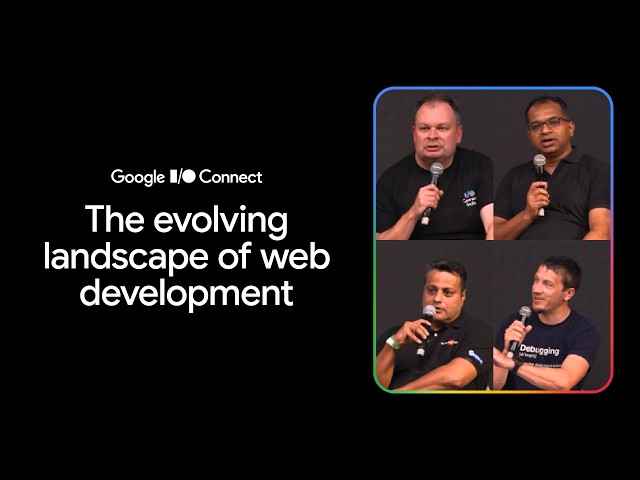 The evolving landscape of web development (I/O Connect India'26)