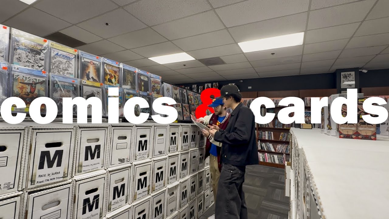 Comics & Cards… The Ultimate Nerdy Day