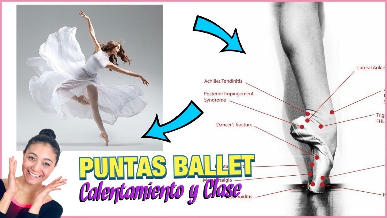 ⭕️ CALENTAMIENTO y EJERCICIOS ** PUNTAS BALLET ** // Clase Completa #QuedateEnCasa #Ballet YouTube