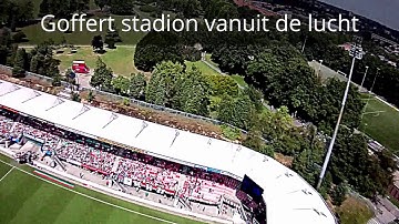 Goffert stadion Nijmegen vanuit de lucht