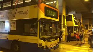 城巴唯一 Scania 2800 做完789 藍灣私走