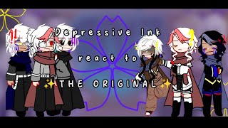 Depressive Ink react to THE ORIGINAL||WIP||SHIPs||au