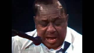 Big Joe Williams - live [Colourised] 1968