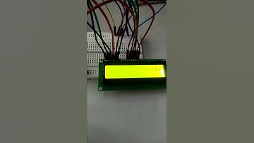 Display name 16*2 lcd with arduino.