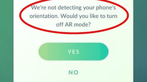 How to fix AR Camera not working error|Pokemon go