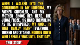 I Walked Into Court in My SEAL Uniform, My Father Chuckled, My Mother Shook Her Head, but the Judge…