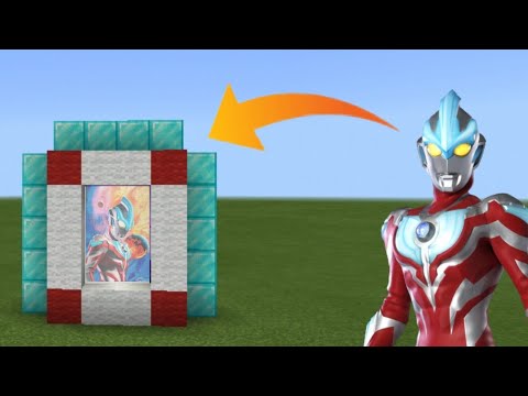 HOW TO MAKE ULTRAMAN GINGA PORTAL - MINECRAFT