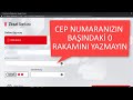 Ziraat Mobil Şifre Alma - YouTube