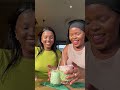 Trying matcha from Next Coffee #youtubeshorts #southafrica #matcha #frienddate