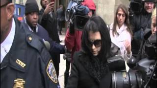 Paparazzi are seen almost stampeding each other while trying to snap Alec Baldwin s w