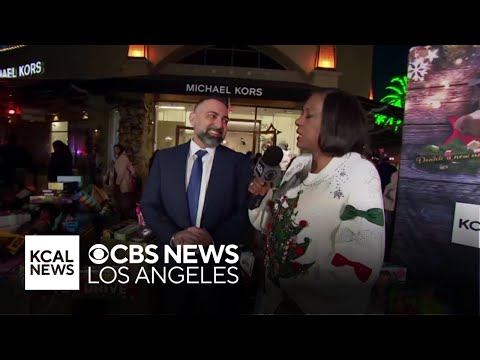 Sweet James, partners with KCAL News to Donate Thousands of Dollars in Toys to Chips For Kids led by Managing Partner and Former Prosecutor, Bobby Taghavi