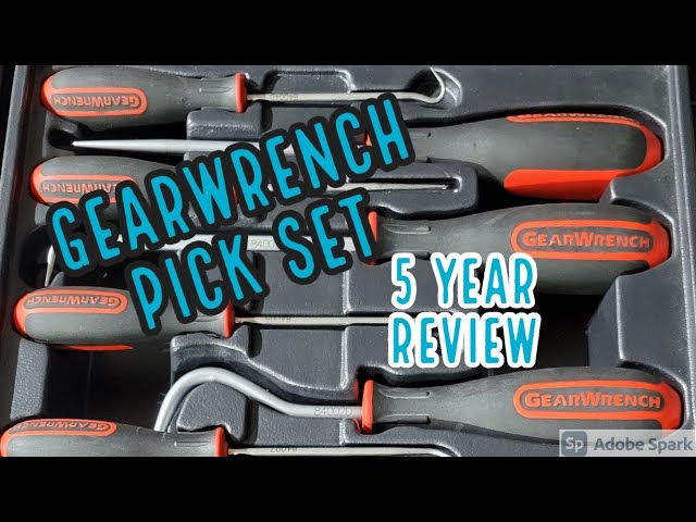 Gearwrench Pick Set 5 year Review and New Gearwrench Pick Set