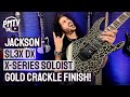 Jackson SL3X DX Soloist Gold Crackle Finish - The 80's Called, You Can Keep The Guitar!