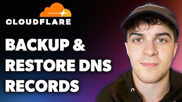 How to Backup and Restore Dns Records in Cloudflare (Full 2025 Guide)
