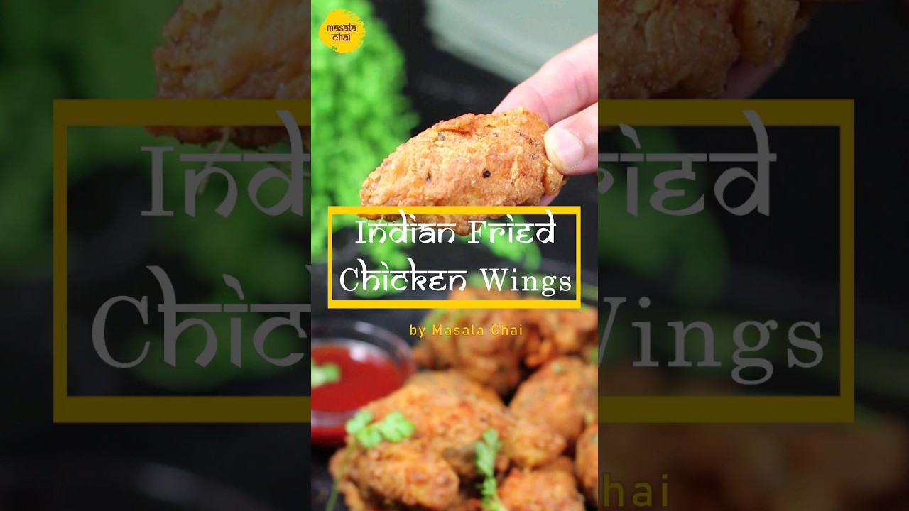 Desi Fried Chicken Wings | Indian Fried Chicken | Chef Girish Joshi | 