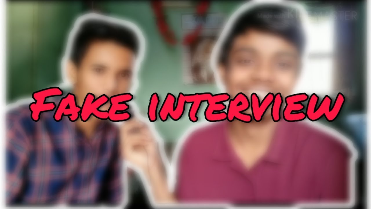 Fake interview [Timepass vedio] - YouTube