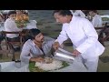 Shankar nag eats free lunch in hotel  comedy scene  prana snehita kannada movie