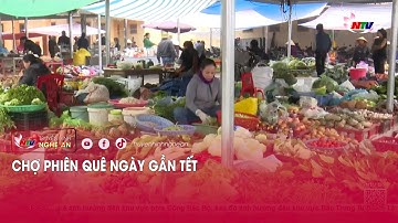 Chợ phiên quê ngày gần tết