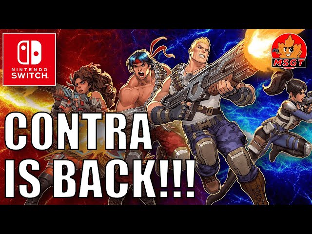 Contra: Operation Galuga - Announcement Trailer - Nintendo Switch 