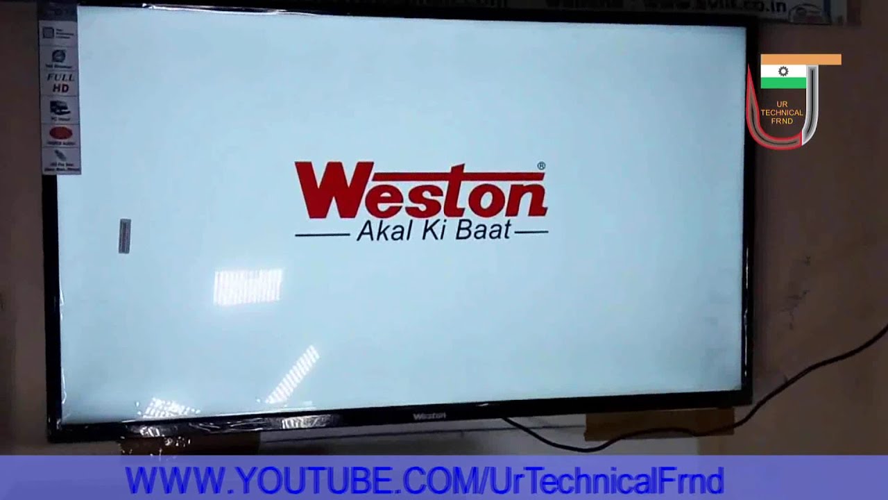Weston 50 Inch FullHD1080 Smart LED TV Unboxing And Quick Review
