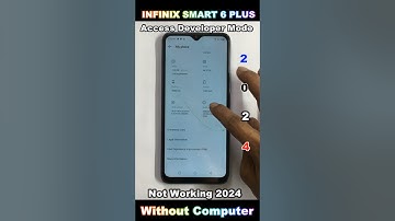 How to Infinix Smart 6 plus Oem Unlocking Enable Developer Not Show 🔥  Infinix developer options