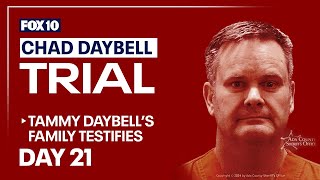 Tammy Daybells Family Testifies Chad Daybell Murder Trial Day 21