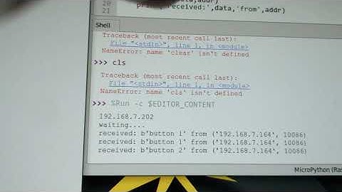 raspberry pico w, flutter, udp test, source in the description