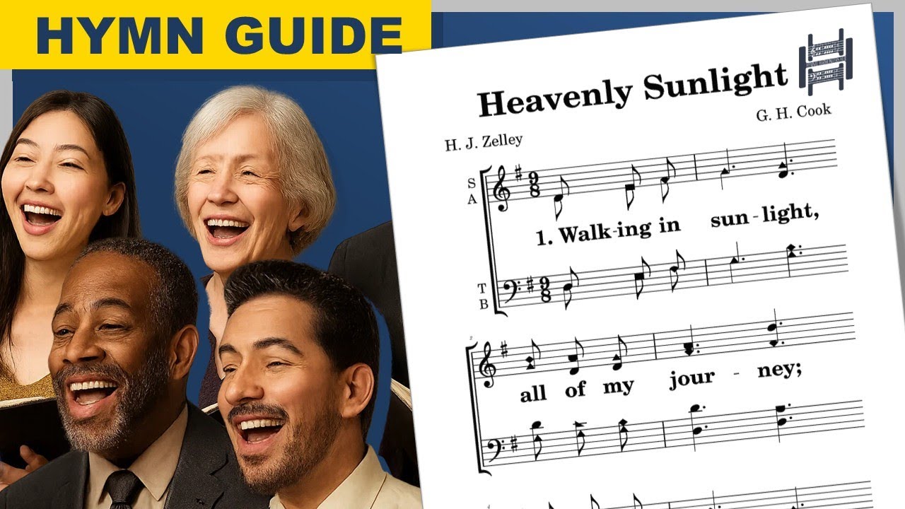 Heavenly Sunlight | SATB Hymn Guide | G Major