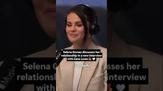 Selena Gomez opens up in The Zane Lowe Interview 🎤 #shorts #selenagomez #interview #bennyblanco
