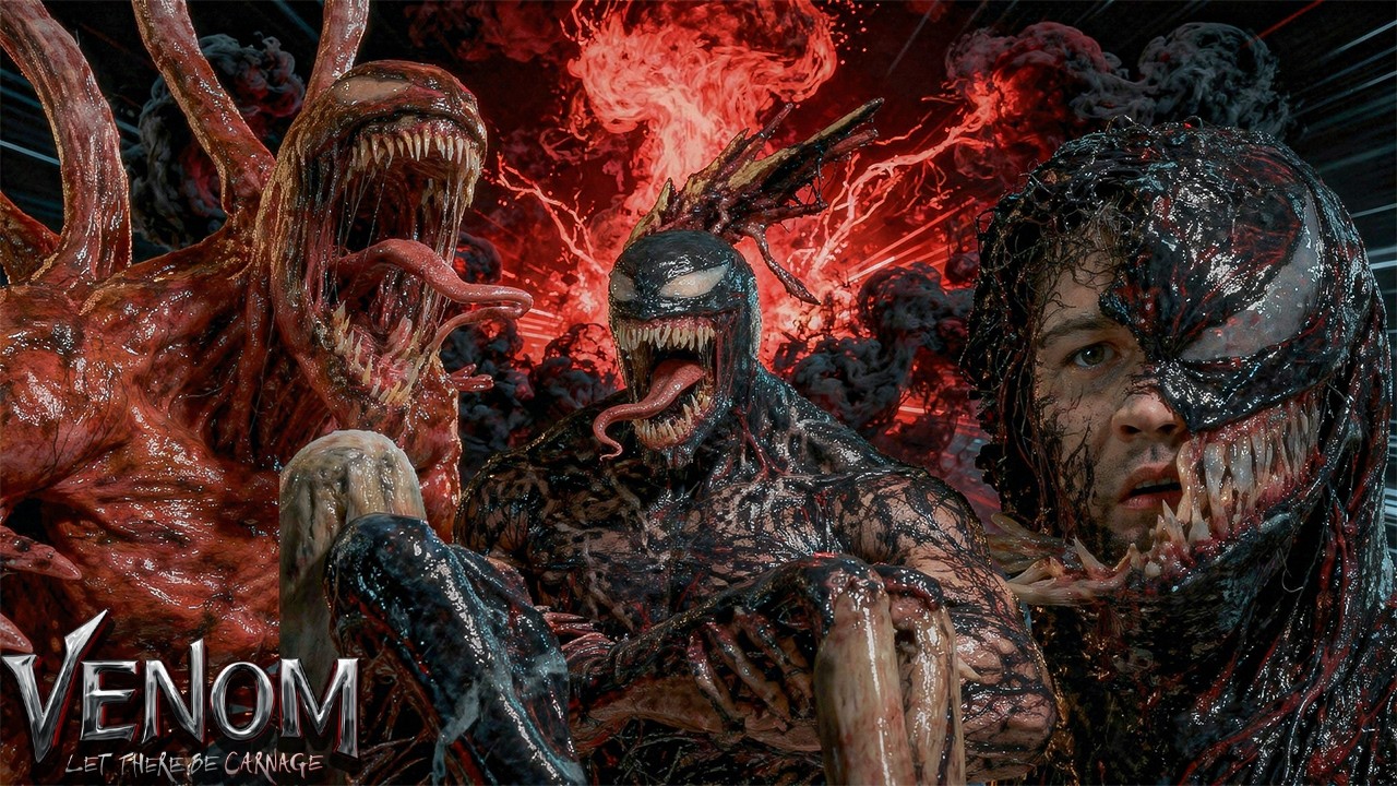 Venom vs Carnage Ultimate Fight | Action Climax Scene |  Full HD  | Tom Hardy |