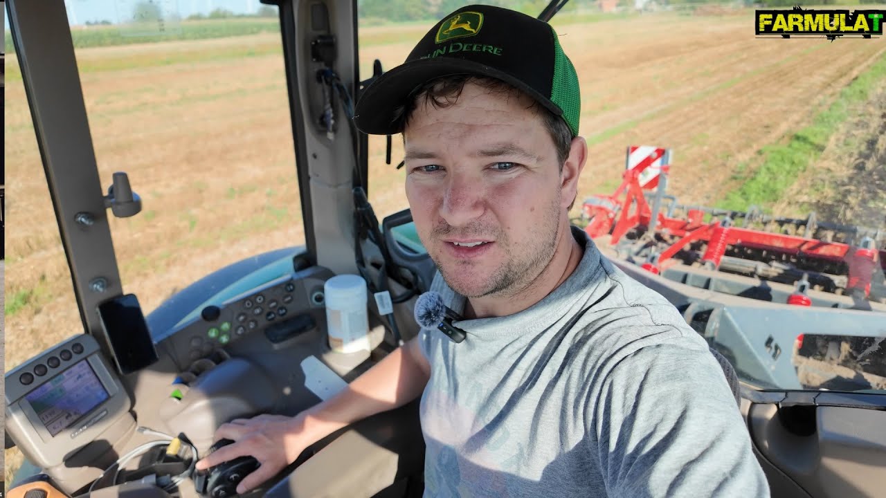 Rapsaussaat und Vorarbeiten 