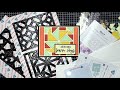 Diamond press quilt stamps and dies review tutorial so nice relaxing and easy to do