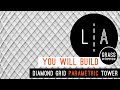 Grasshopper Tower Tutorial - Parametric Diamond Grid Paneling Tools