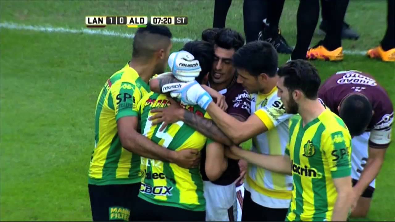 ¡No lo podían parar! Lanús 1 - Aldosivi 0. Fecha 14. Primera División 2016.