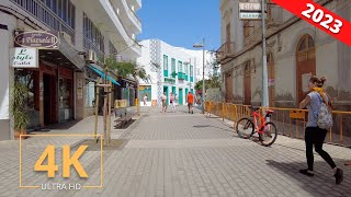 Lanzarote, Canary Islands 🇪🇸 Spain | Arrecife Walking Tour | 4K Street Walk | Virtual Walking 2023