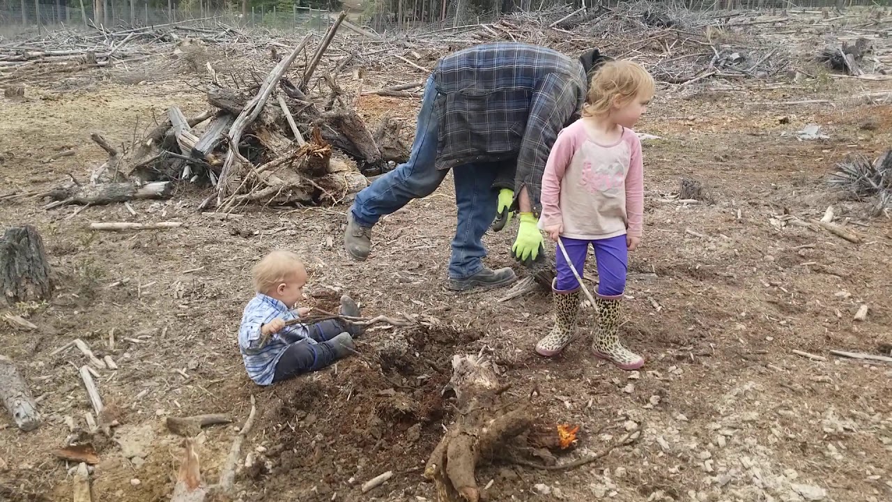 Rob the Root Ripper (Well, stump puller really) - YouTube