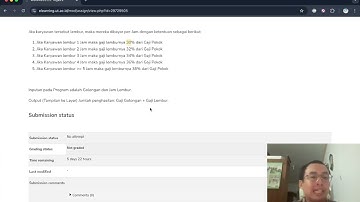 Tugas 2 Algoritma dan Pemrograman - Statement IF - Universitas Terbuka