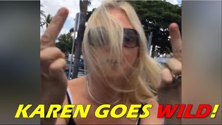 Crazy KAREN RAGES In Front Of Her KID! | BEST OF ROAD RAGE | Bad Drivers, Brake check, Instant Karma