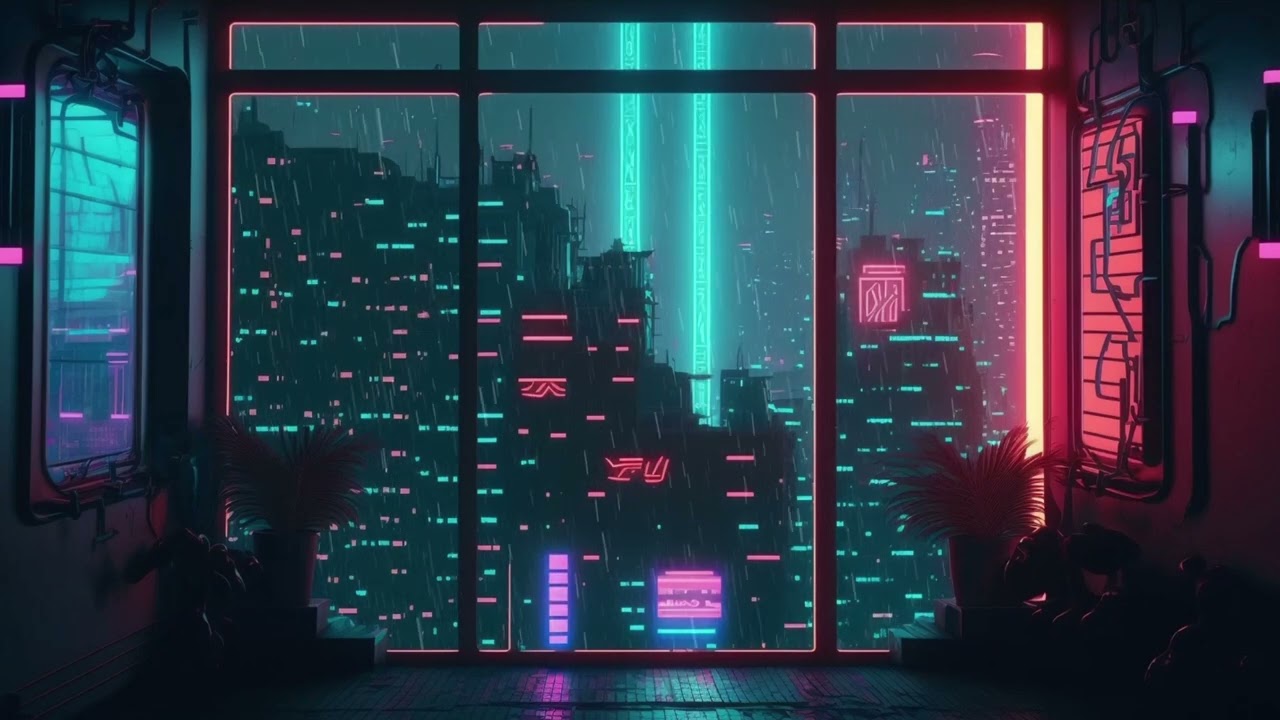 Cyberpunk 2027 - Lofi Deep Focus Study/Work Concentration [chill lo-fi hip hop beats]
