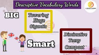 How to improve your Vocabulary || Descriptive Vocabulary words of English || improve your Vocabulary