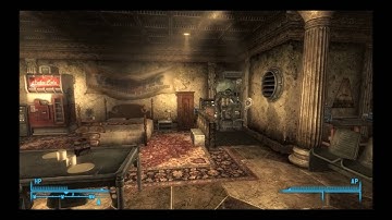 Fallout 3 - Tenpenny Tower Suite Tour (Fully Furnished, Vault Theme)