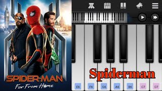 Spiderman Far From Home Theme Tom Holland Perfect Piano Easy Piano Tutorial