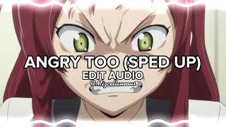 Angry Too (Sped Up) - [Lola Blanc] Edit  Resimi