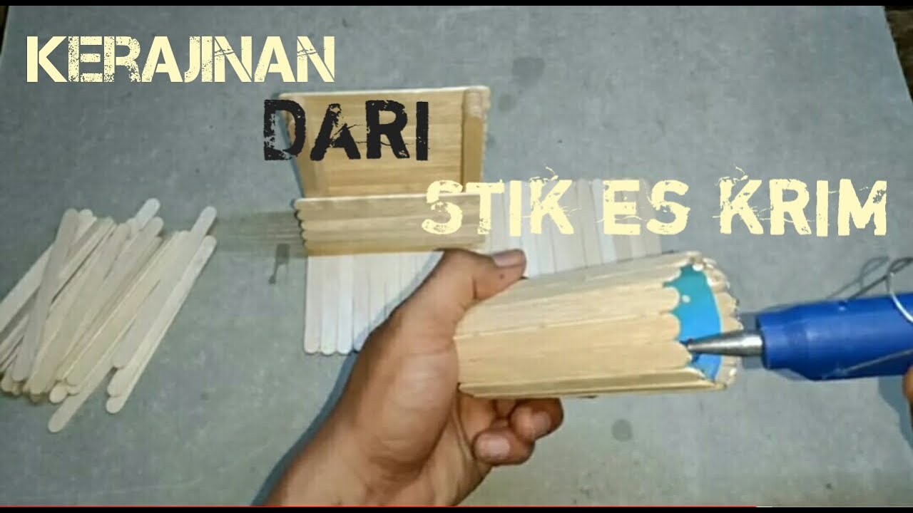  Kerajinan  Stik  Es  Krim  YouTube