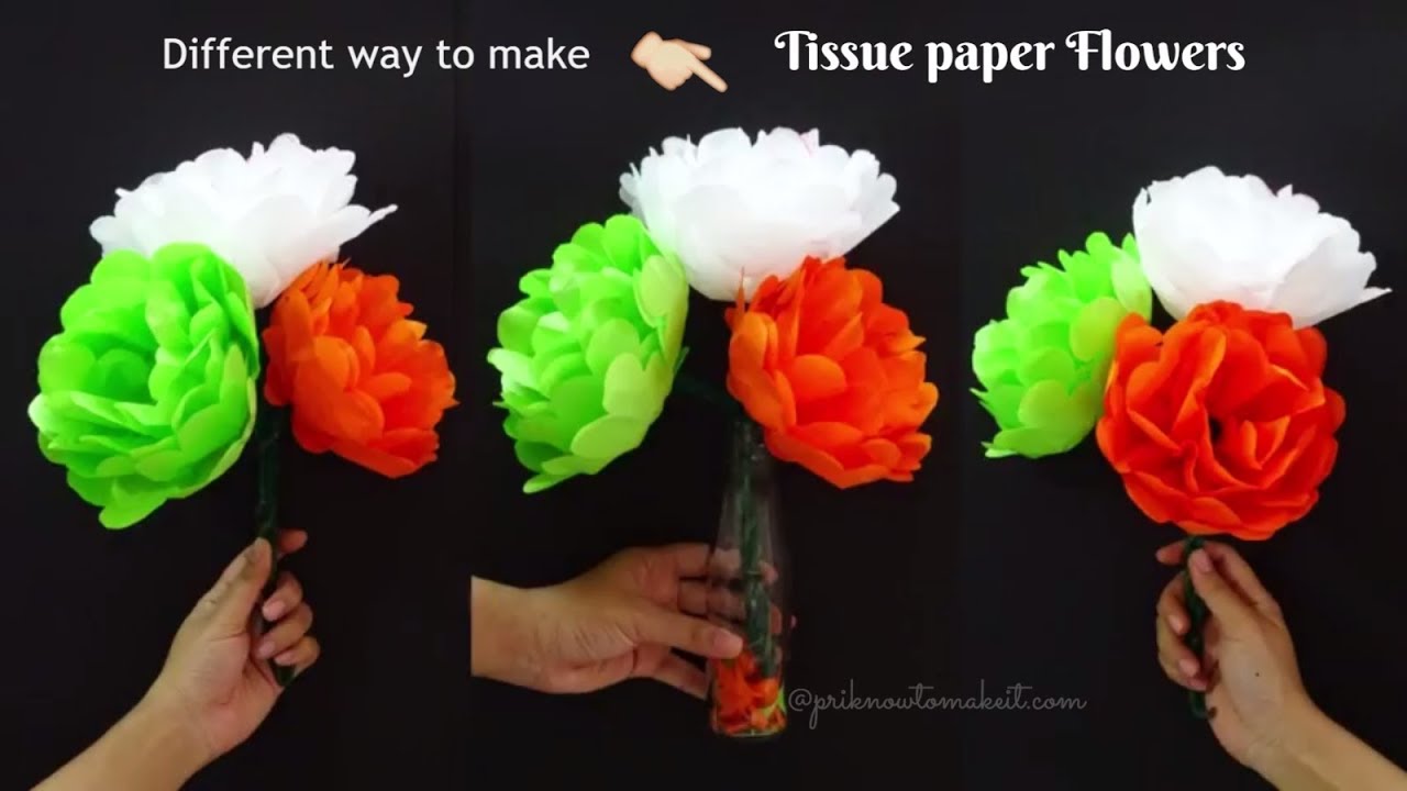 Spring Craft: How To Make Tissue Paper Flowers - Classy Mommy