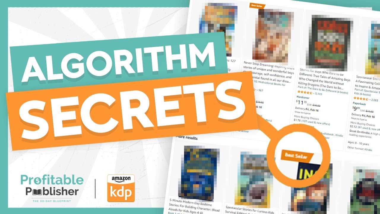 Rank on PAGE 1 With This Amazon KDP Algorithm Secret! | Amazon KDP Business Secrets