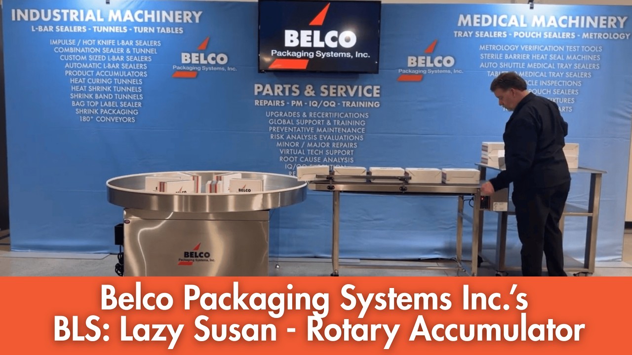 BLS - Lazy Susan - Rotary Accumulator by Belco Packaging Systems Inc.