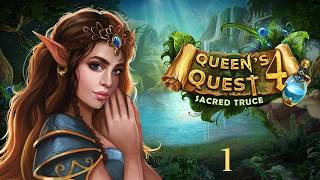 Queen's Quest 4: Heiliger Burgfrieden 🔴 Livestream #1 Let's Play deutsch